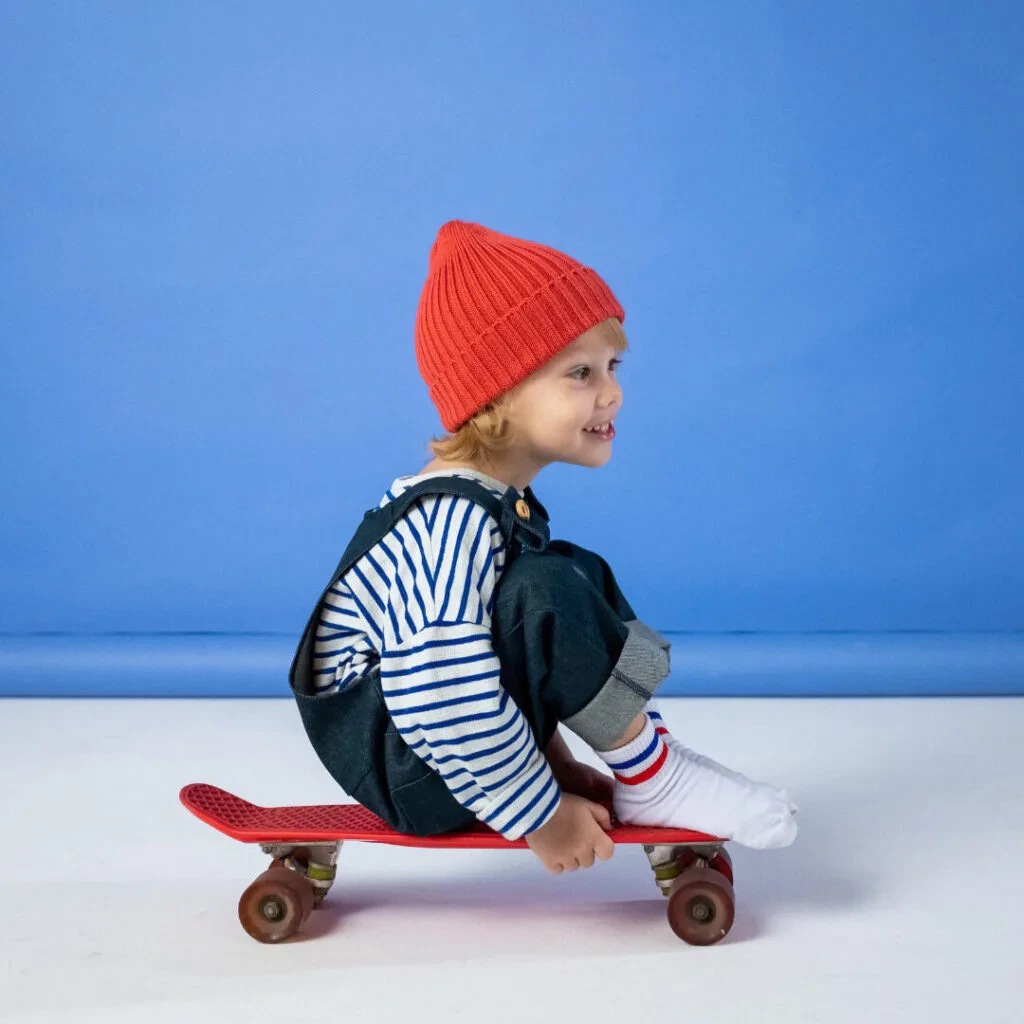 publication instagram collection enfants modern bleu